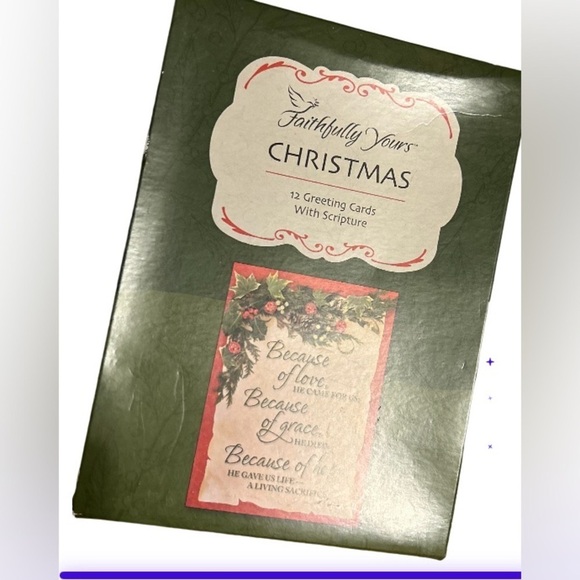 Faithfully Yours Boxed Christmas cards - Picture 2 of 3